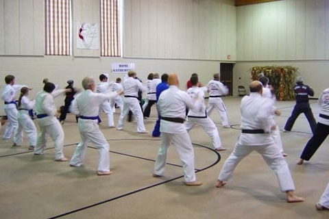 Warm Up at the 2007 Sioux Falls South Dakota Clinic